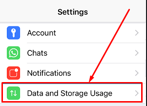 WhatsApp Data & Storage Usage on iOS & Android
