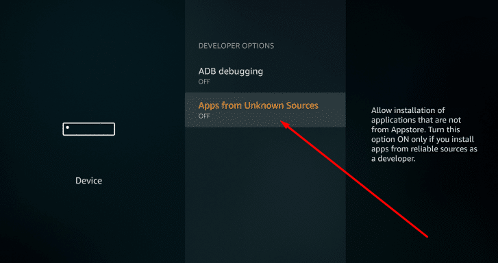 Enable Unknown Sources Syncler APK